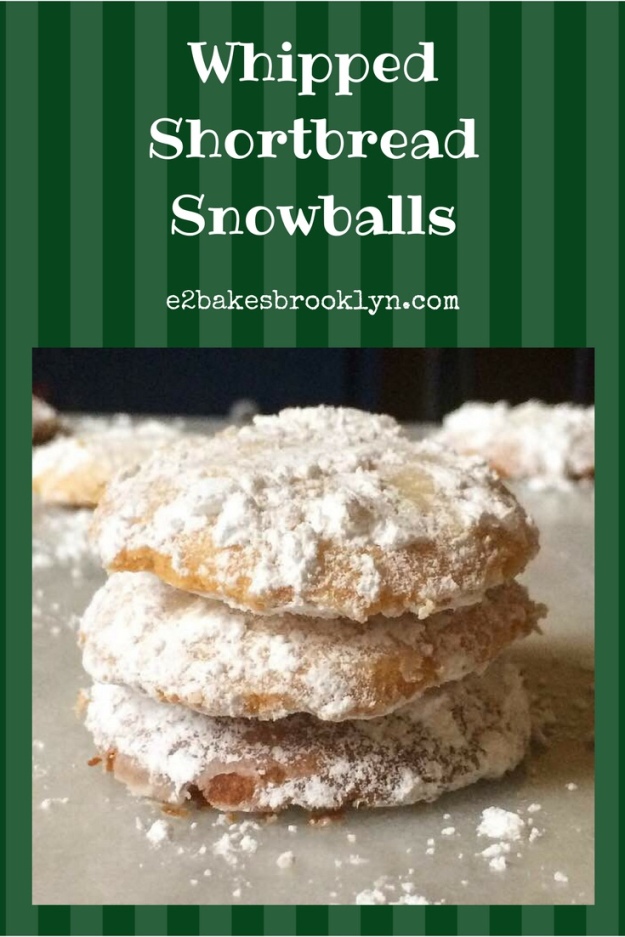 Whipped Shortbread Snowballs