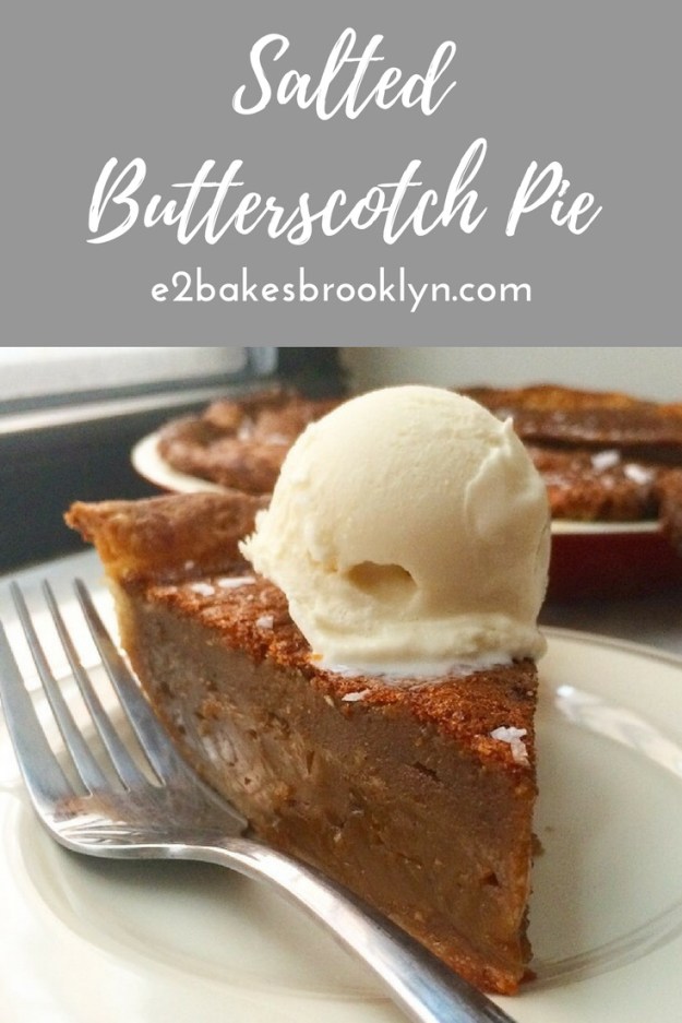 Salted Butterscotch Pie