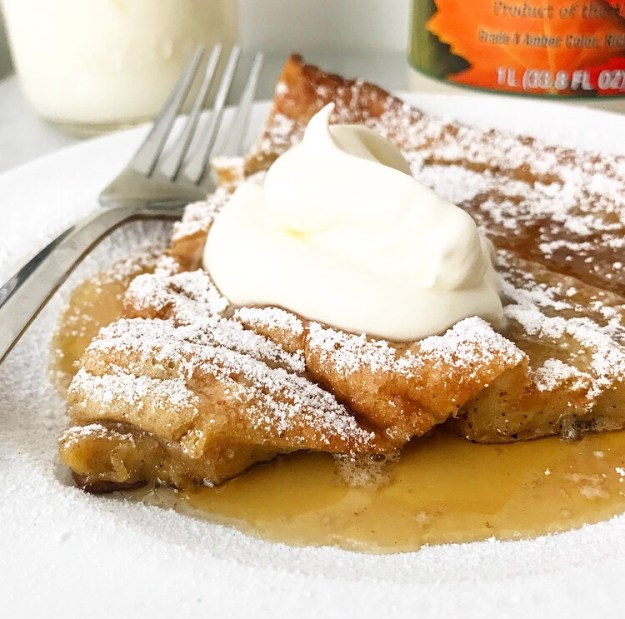 Eggnog Puff Pancake {Dutch Baby}