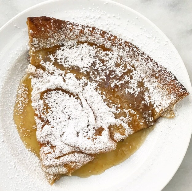 Eggnog Puff Pancake {Dutch Baby}