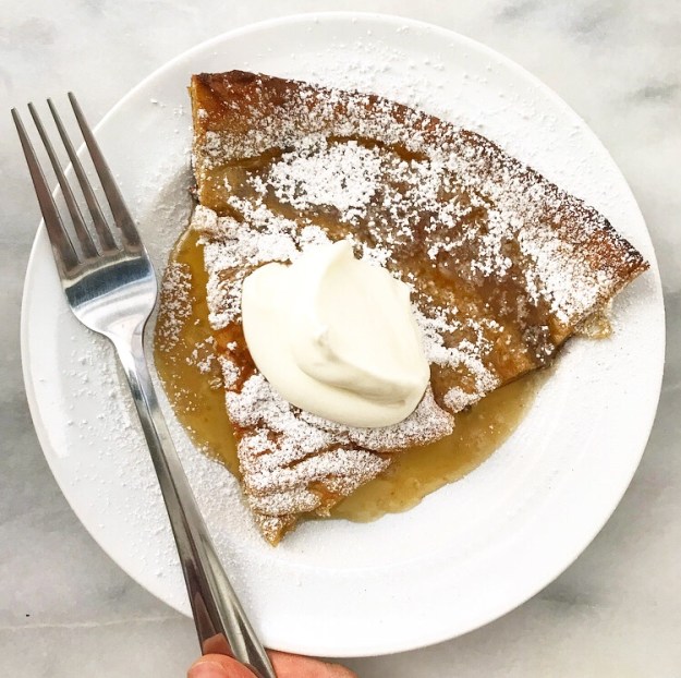 Eggnog Puff Pancake {Dutch Baby}