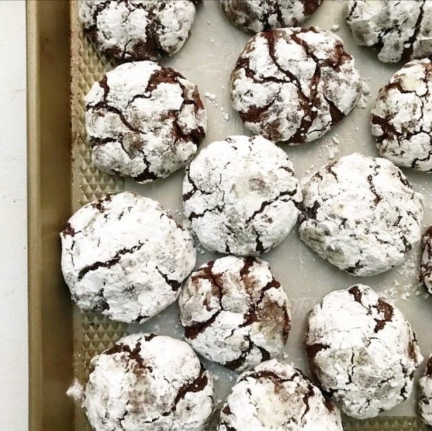 Mexican Hot Chocolate Crinkles {Gluten-Free}
