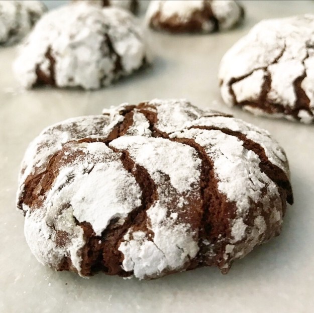 Mexican Hot Chocolate Crinkles {Gluten-Free}