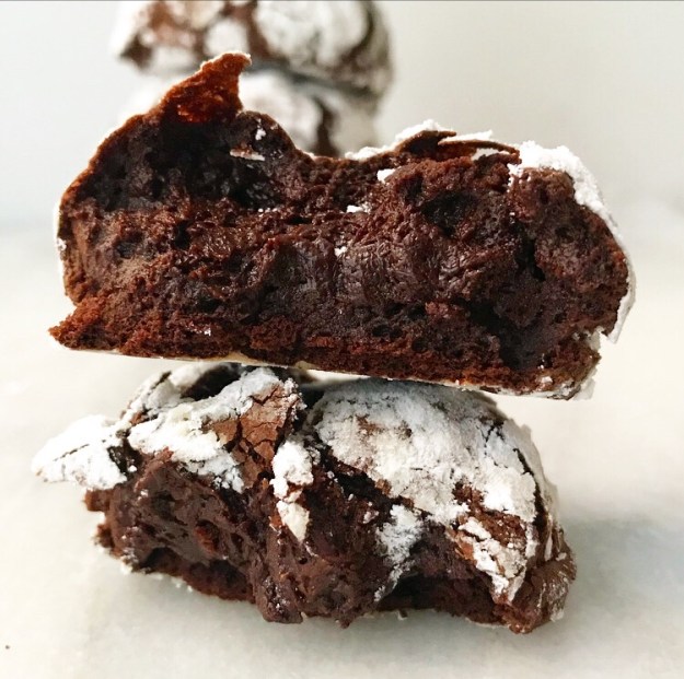 Mexican Hot Chocolate Crinkles {Gluten-Free}