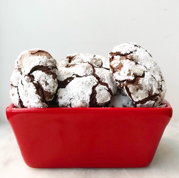 Mexican Hot Chocolate Crinkles {Gluten-Free}