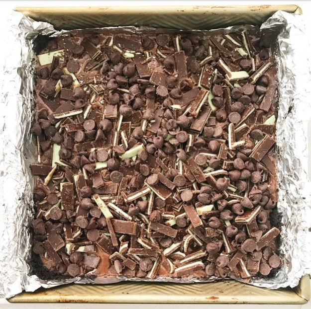 Chocolate Mint Magic Bars