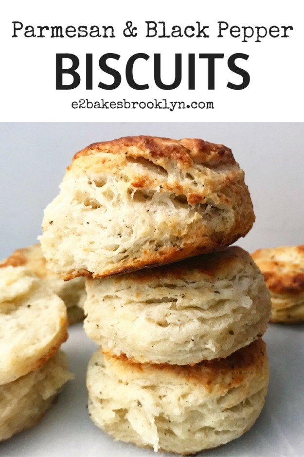 Parmesan & Black Pepper Biscuits