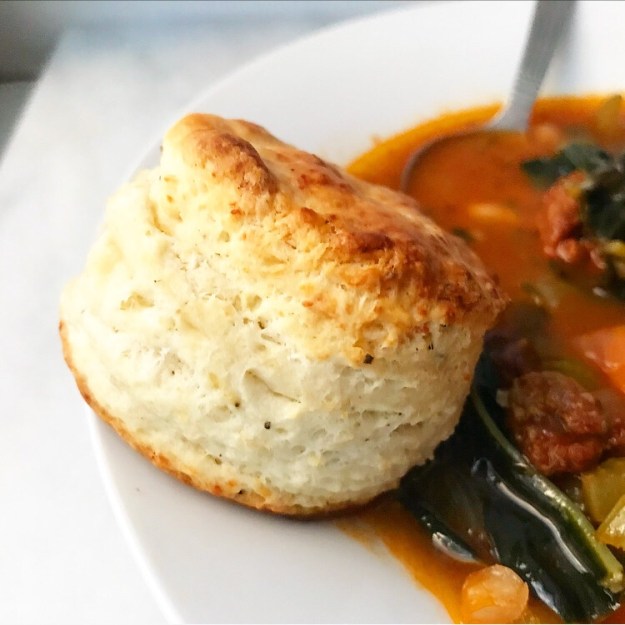 Parmesan & Black Pepper Biscuits