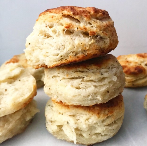 Parmesan & Black Pepper Biscuits