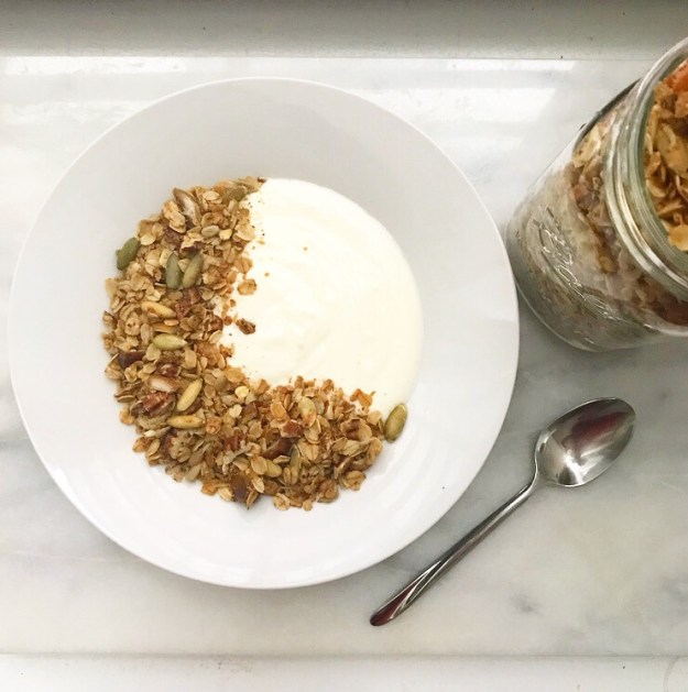 10 Minute Stovetop Granola