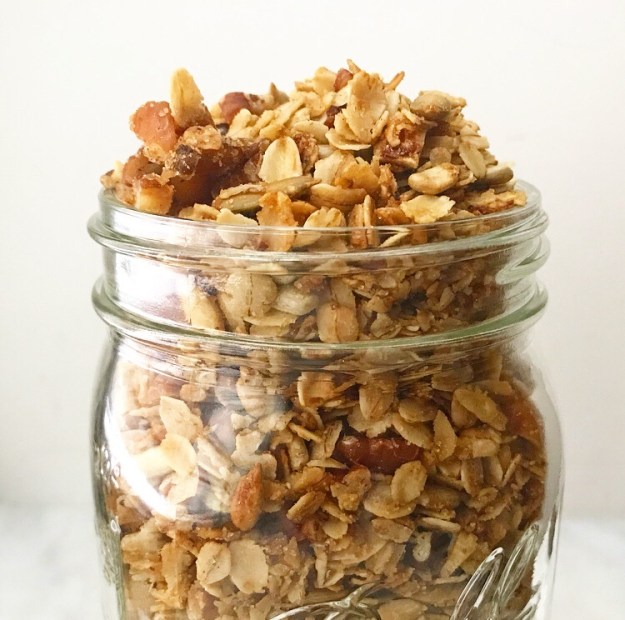10 Minute Stovetop Granola