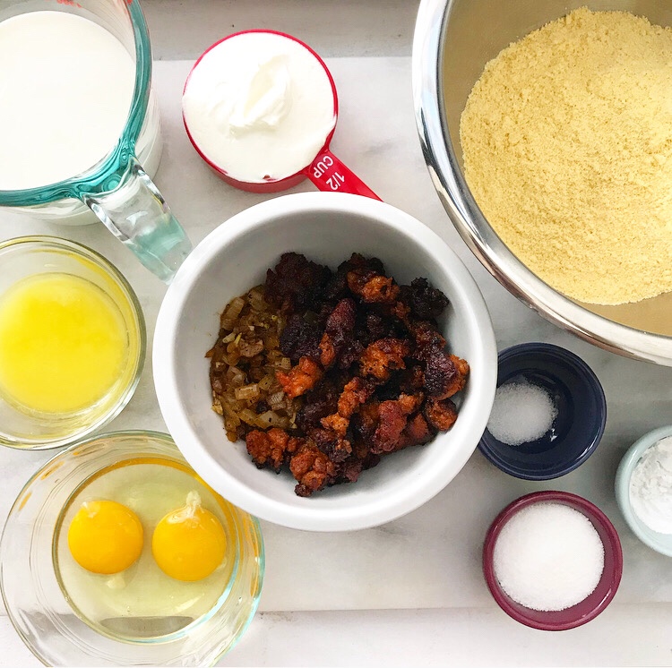 Chorizo Cornbread {Gluten-Free}