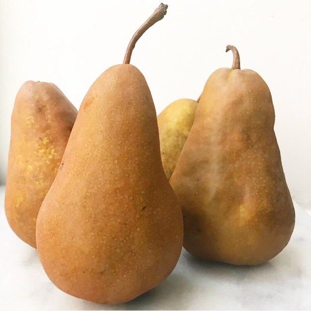 Pear Crisp with Chocolate & Ginger