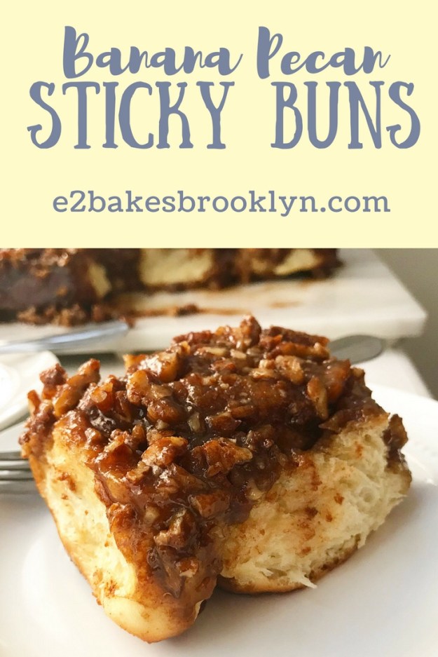 Banana Pecan Sticky Buns