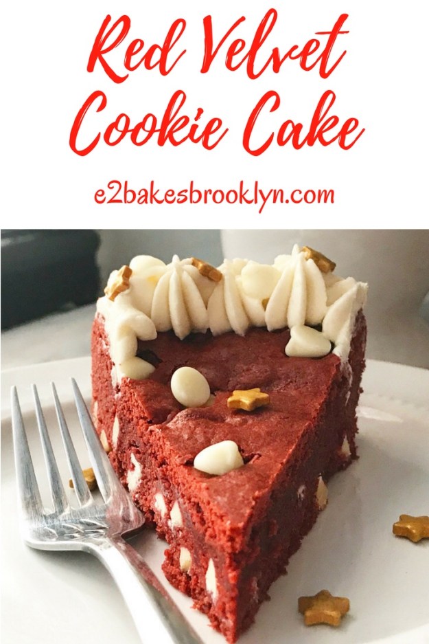 Red Velvet Cookie Cake