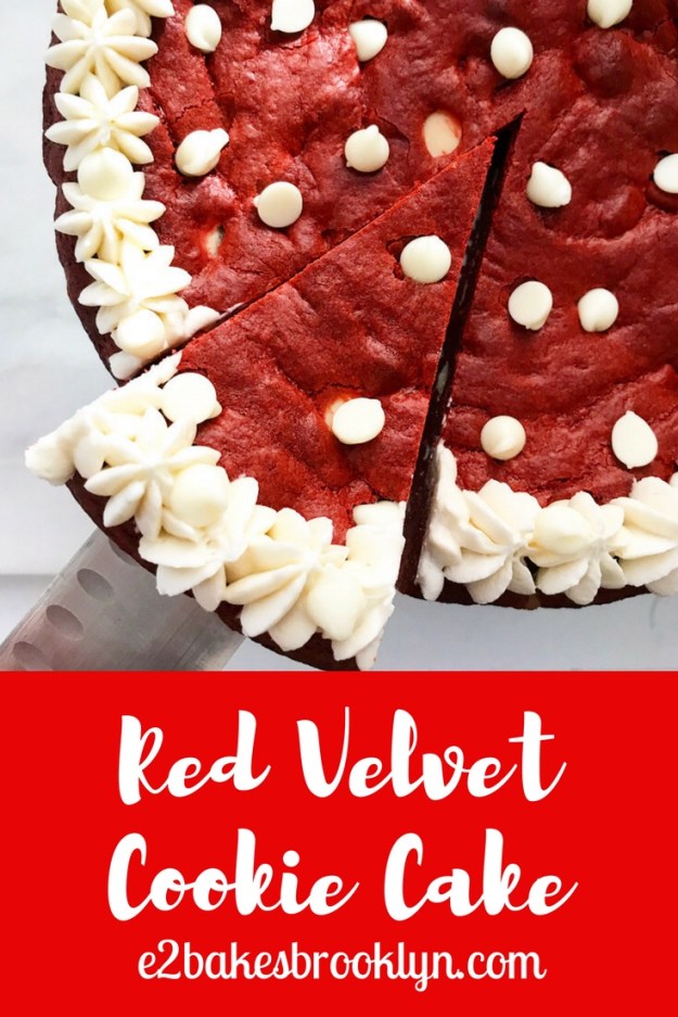 Red Velvet Cookie Cake