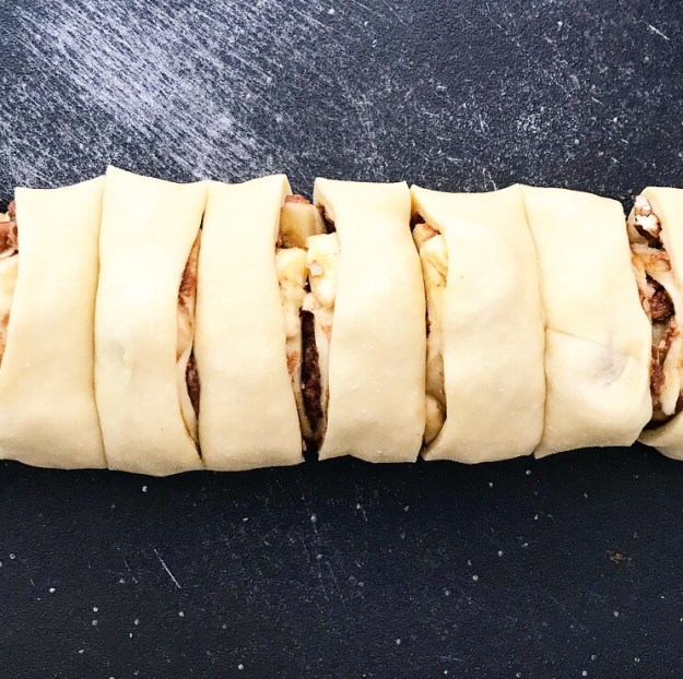 Banana Pecan Sticky Buns