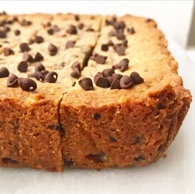 Oreo-Stuffed Peanut Butter Blondies