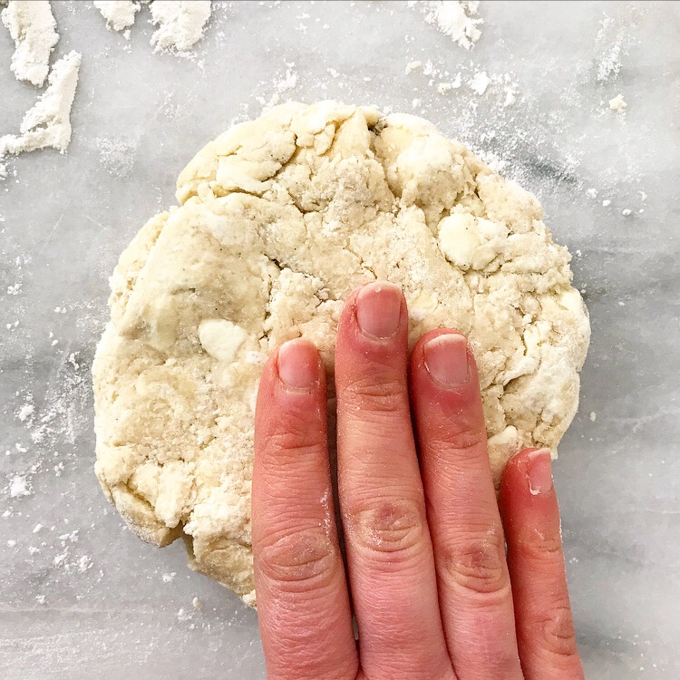 Vanilla Bean Cream Cheese Mini-Scones