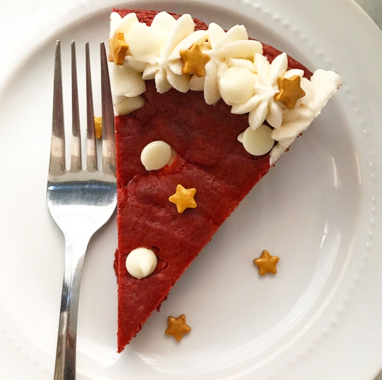 Red Velvet Cookie Cake