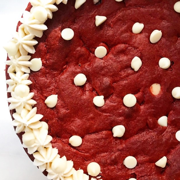 Red Velvet Cookie Cake