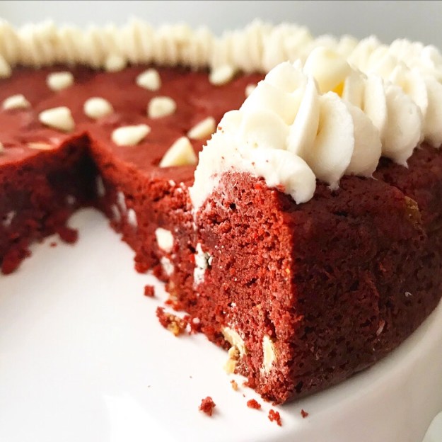 Red Velvet Cookie Cake