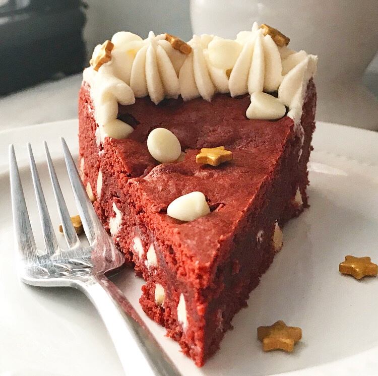 Red Velvet Cookie Cake