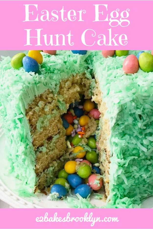 Easter Egg Hunt Cake