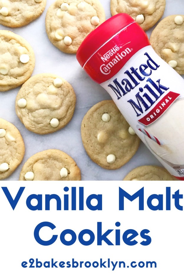 Vanilla Malt Cookies