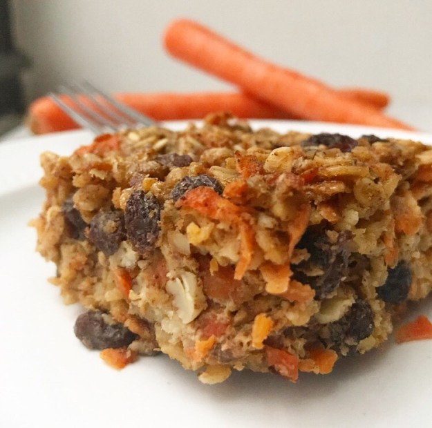 Carrot Cake Baked Oatmeal