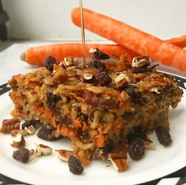 Carrot Cake Baked Oatmeal
