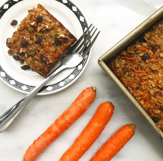 Carrot Cake Baked Oatmeal