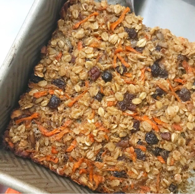 Carrot Cake Baked Oatmeal