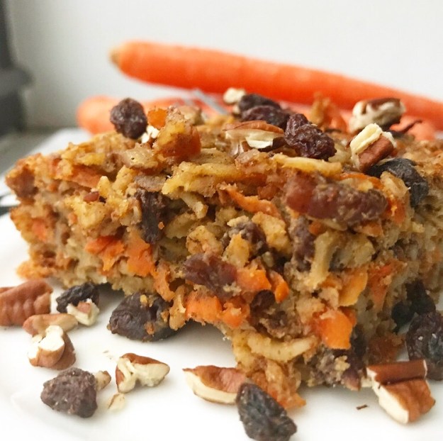 Carrot Cake Baked Oatmeal