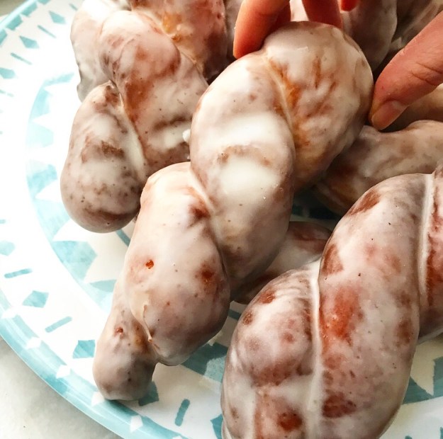 Glazed Doughnut Twists