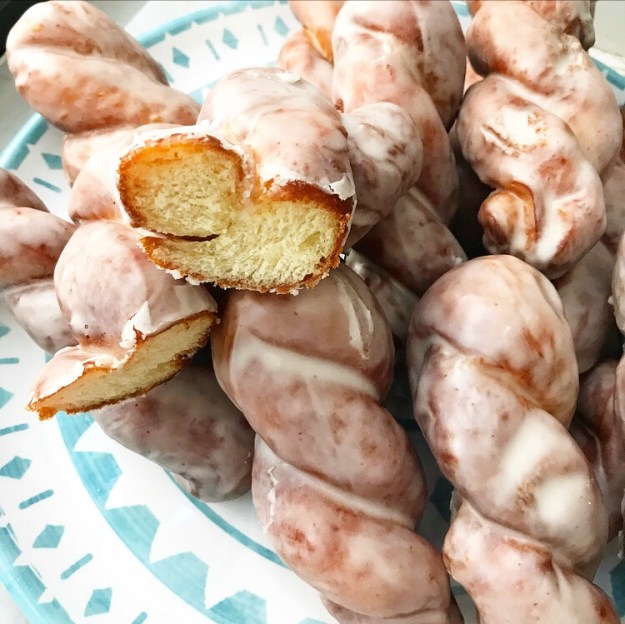 Glazed Doughnut Twists