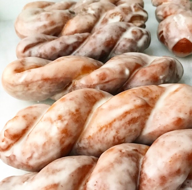 Glazed Doughnut Twists