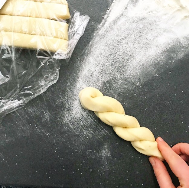 Glazed Doughnut Twists