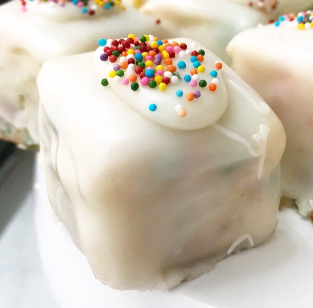 Funfetti Petit Fours