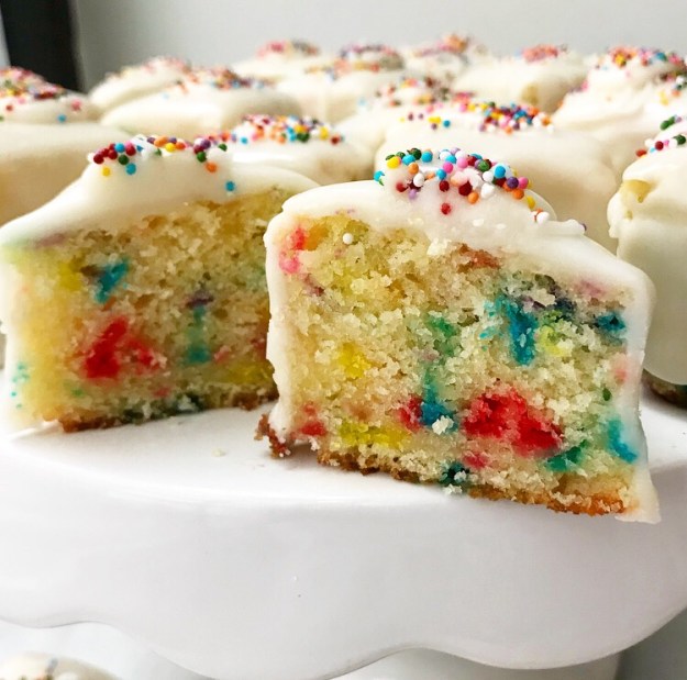 Funfetti Petit Fours