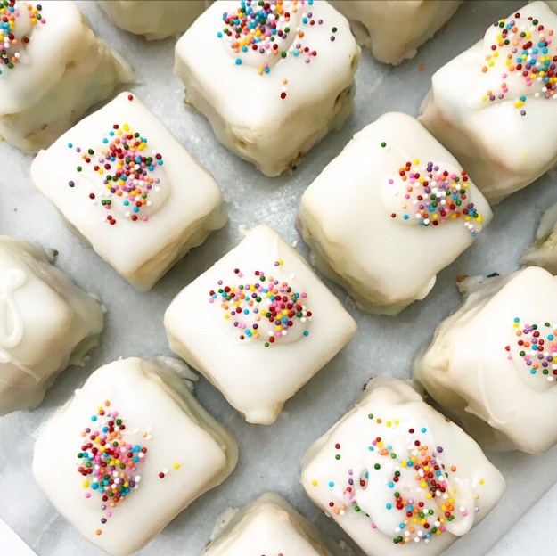 Funfetti Petit Fours