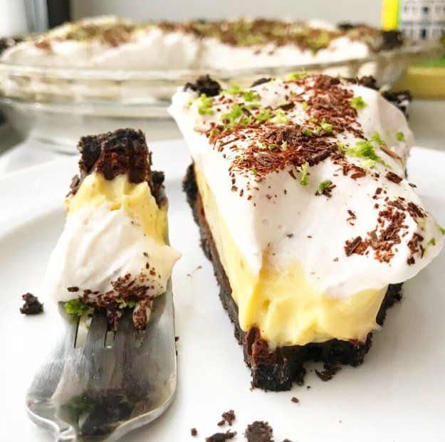 Black Bottom Key Lime Pie