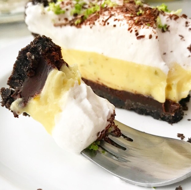 Black Bottom Key Lime Pie