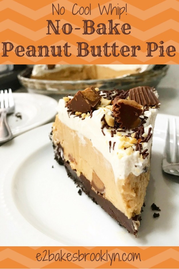 No-Bake Peanut Butter Pie
