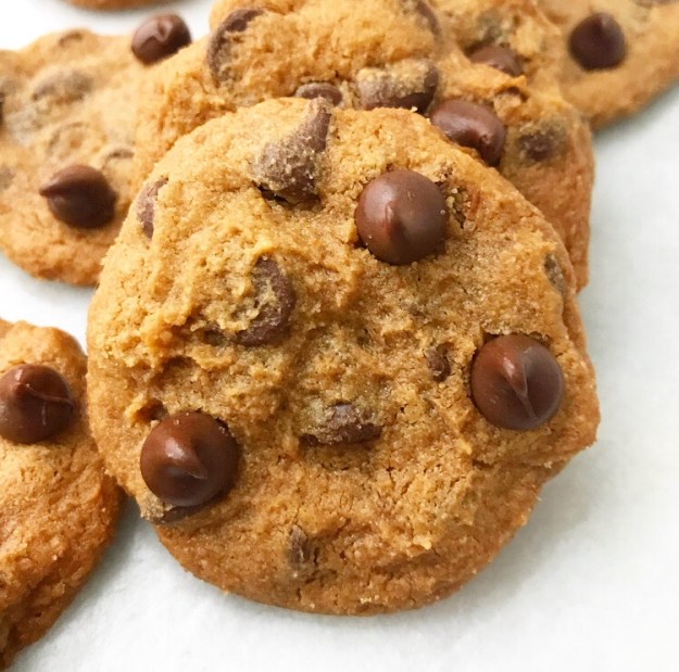 Cashew Butter Chocolate Chip Cookies {Vegan & Gluten-Free}