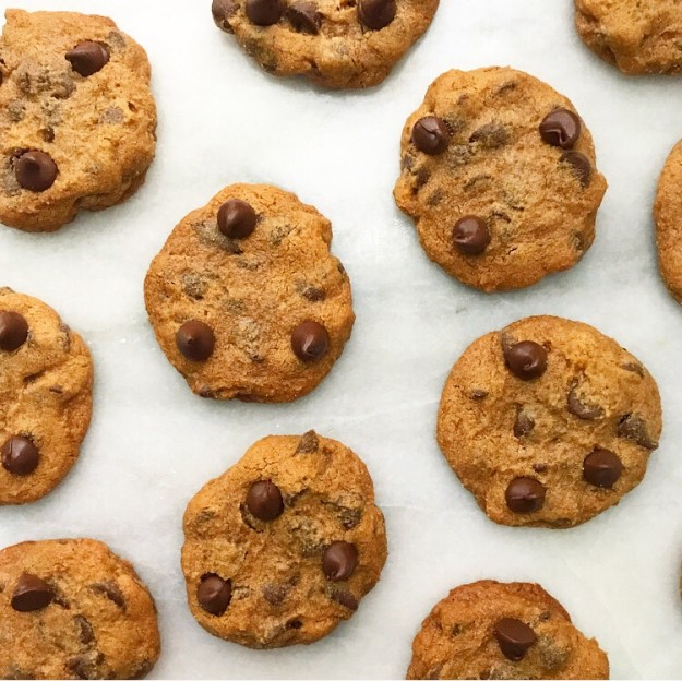 Cashew Butter Chocolate Chip Cookies {Vegan & Gluten-Free}