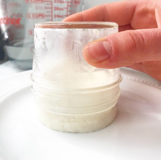 Buttermilk Panna Cotta with Roasted Strawberry Rhubarb Compote