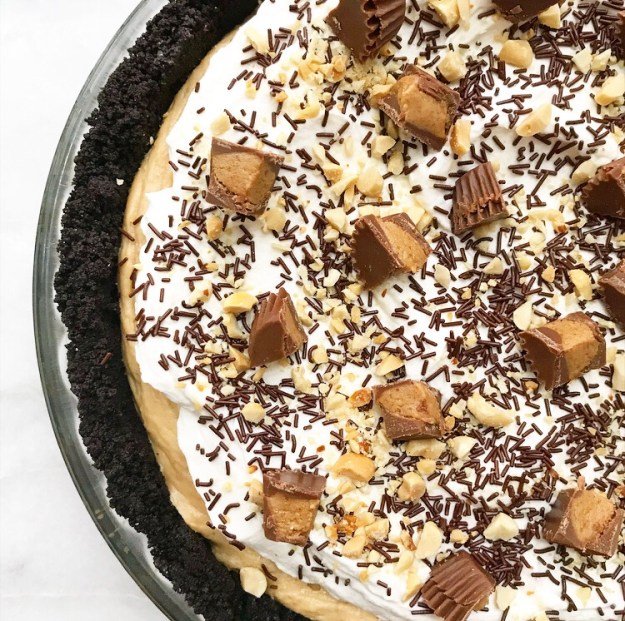 No-Bake Peanut Butter Pie