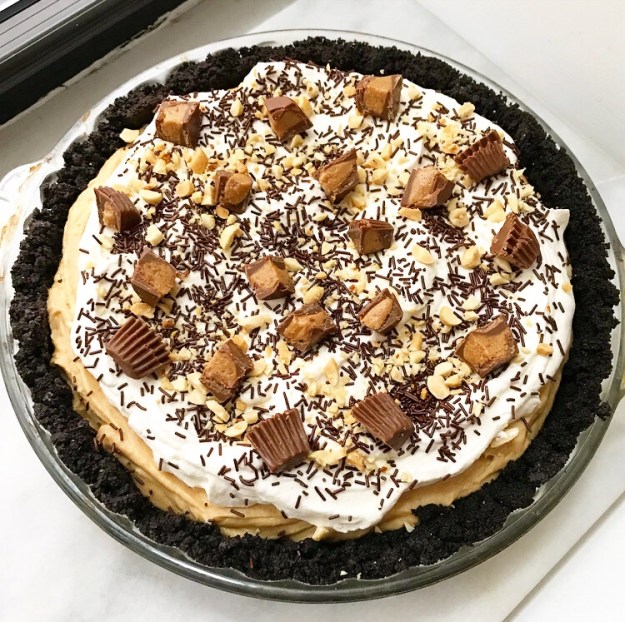 No-Bake Peanut Butter Pie