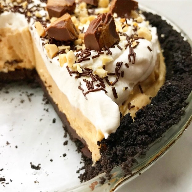 No-Bake Peanut Butter Pie